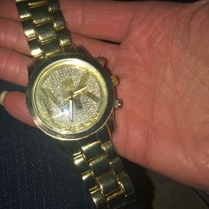 Never worn gold Michael Kors watch